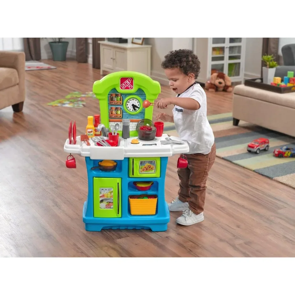 Spielküche Little Cooks Kitchen Inkl. 21-teiligem Zubehörset