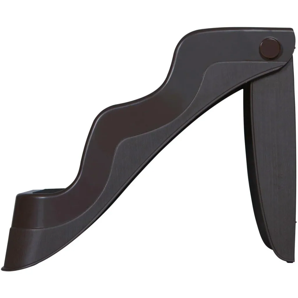Hundetreppe Haustiertreppe 3 Stufen klappbar Dunkelbraun