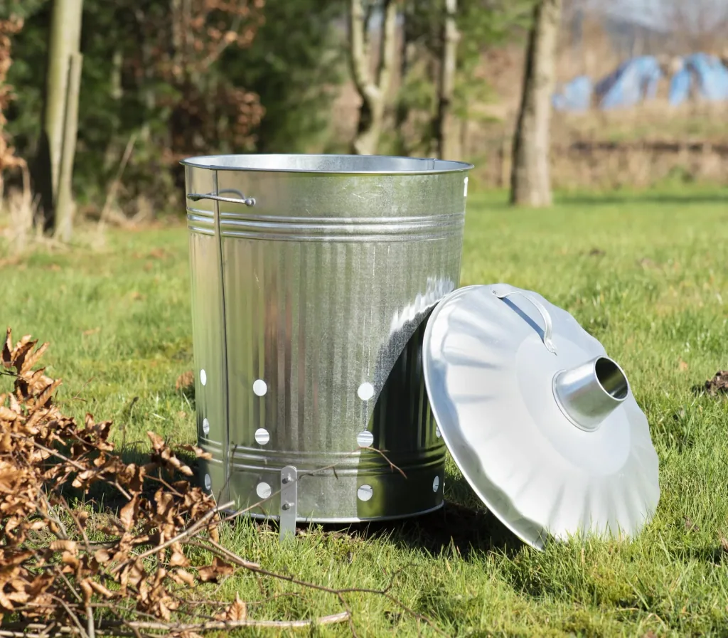 Brennofen "Hades" für Gartenabfälle