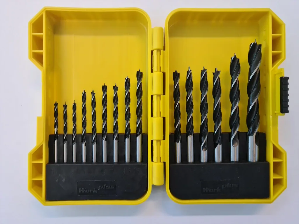 Holzbohrer-Set 15-teilig (3 - 10 mm)