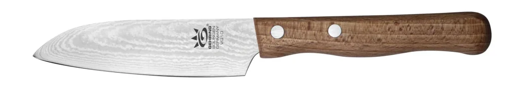 Damast Santoku Messer, Klinge 11 cm