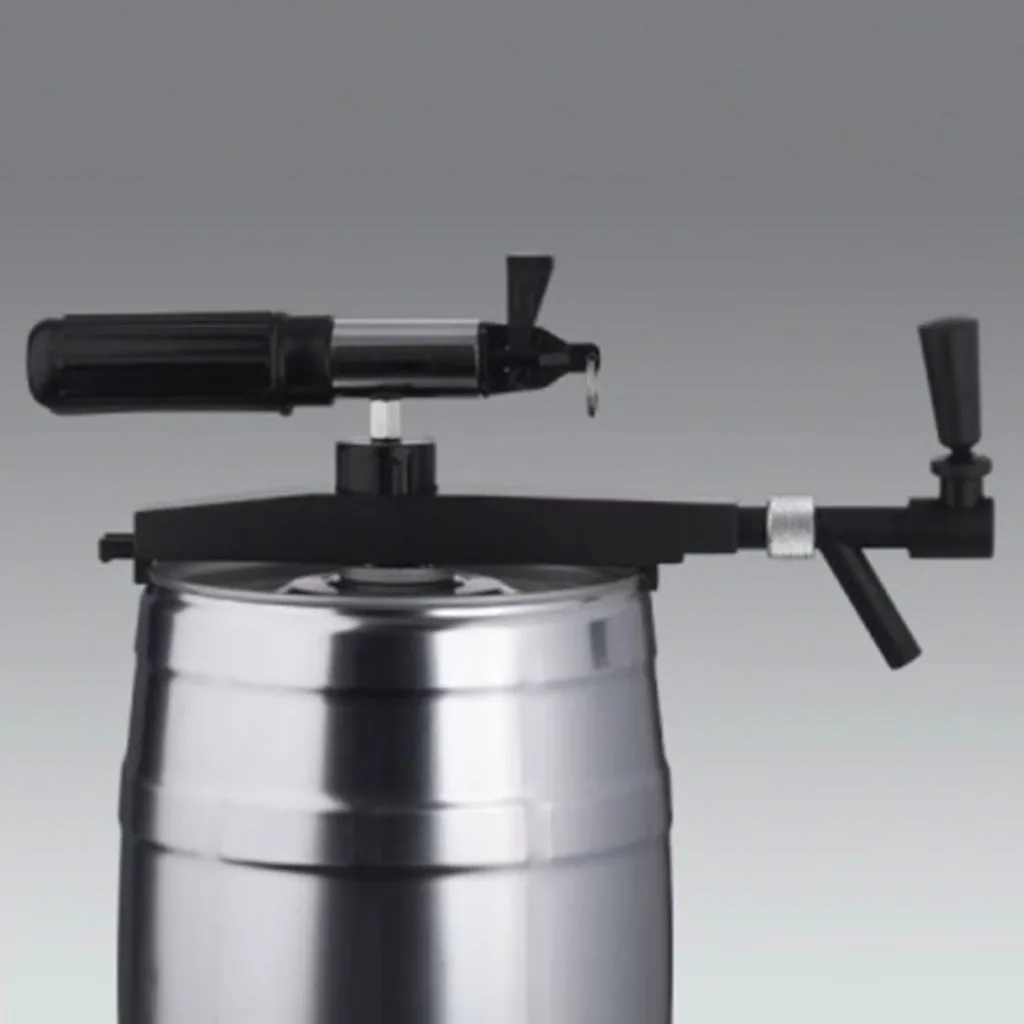 Profi Tap mit CO2 Automatik für 5 Liter Partyfass Bierfass Zapfanlage