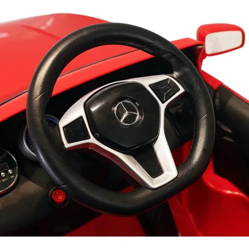 Mercedes Benz AMG Lizenz Kinder Elektroauto Kinderfahrzeug mit 1 x 6 V Motor Fernbedienung MP3 100 x 58 x 46 cm