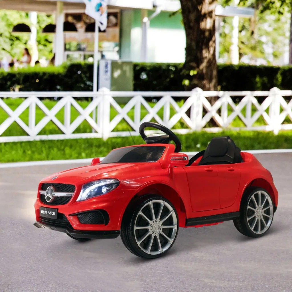 Mercedes Benz AMG Lizenz Kinder Elektroauto Kinderfahrzeug mit 1 x 6 V Motor Fernbedienung MP3 100 x 58 x 46 cm