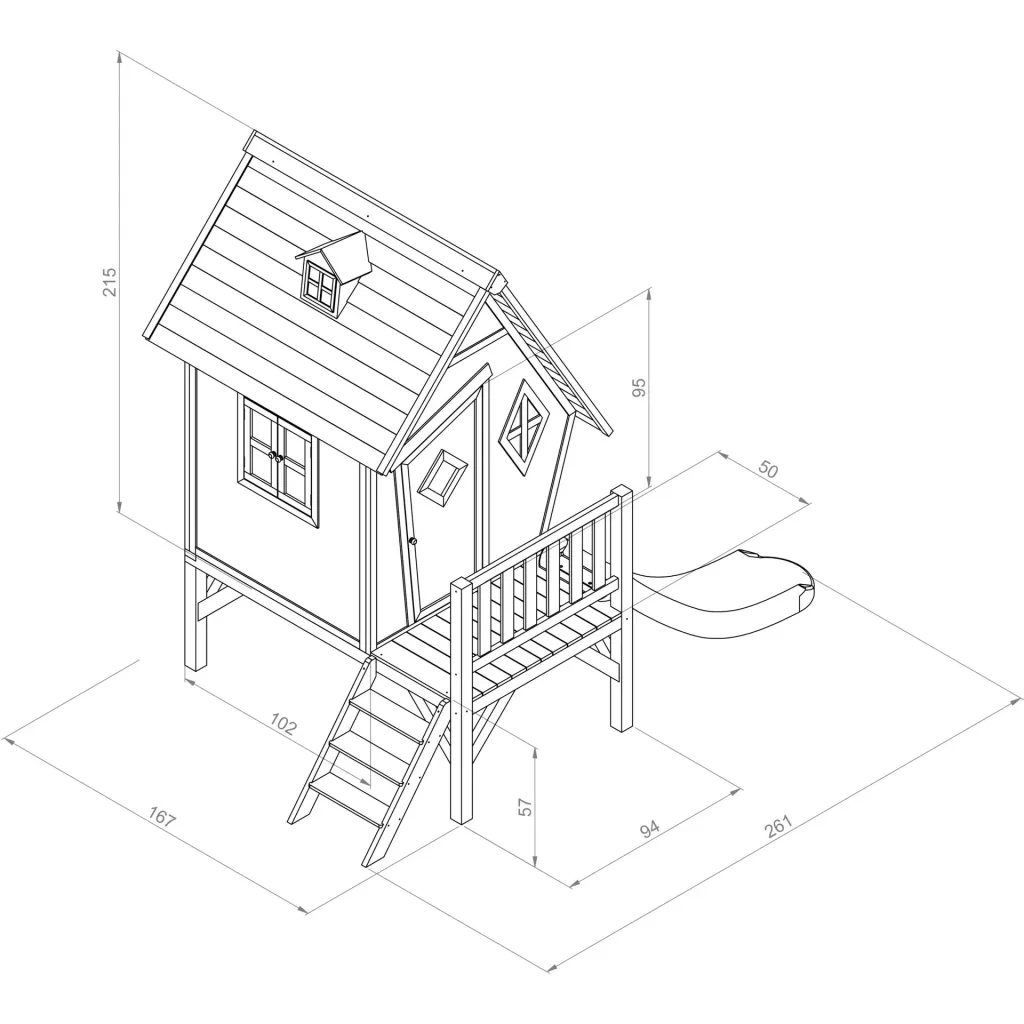Cabin Spielhaus XL