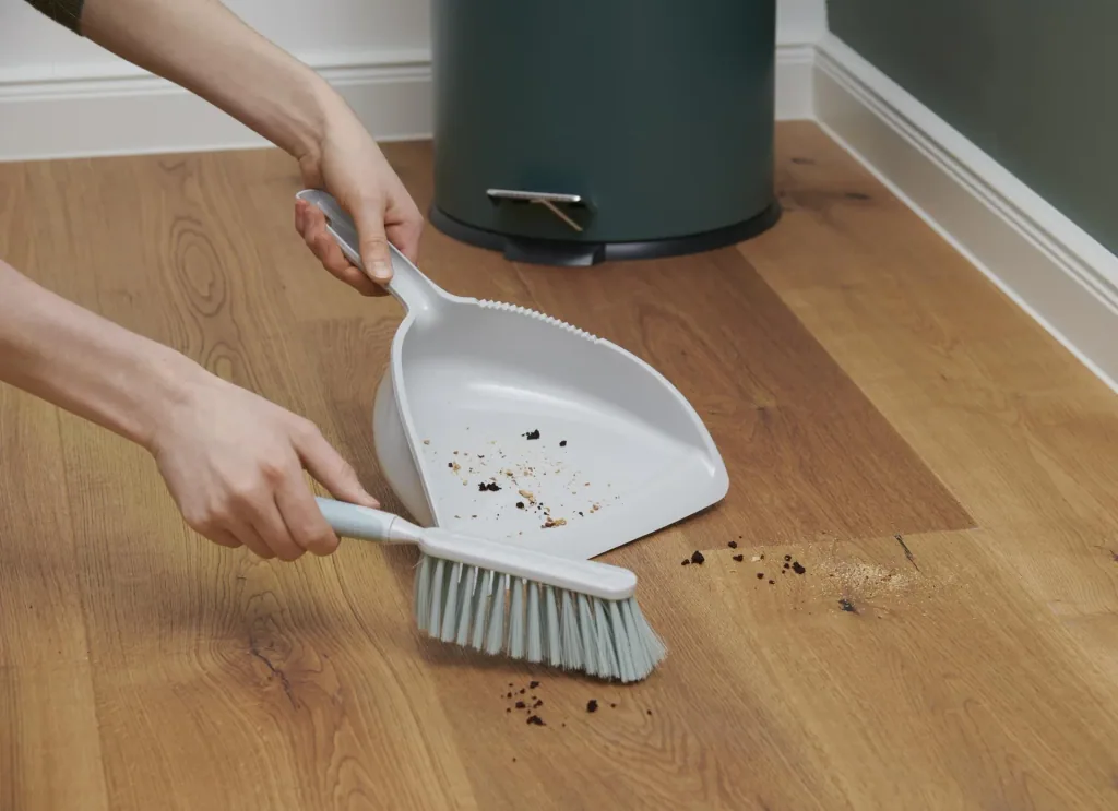 Profi-Reinigungsset, Kehrset, Spülbürste, Reinigungsbürste, Fensterabzieher, 5-teilig