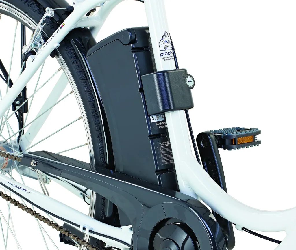 Damen City E-Bike, 28 Zoll, Rahmenhöhe 48 cm, 3 Gang Nabenschaltung, kreide,GENIESSER 21.ESC.30