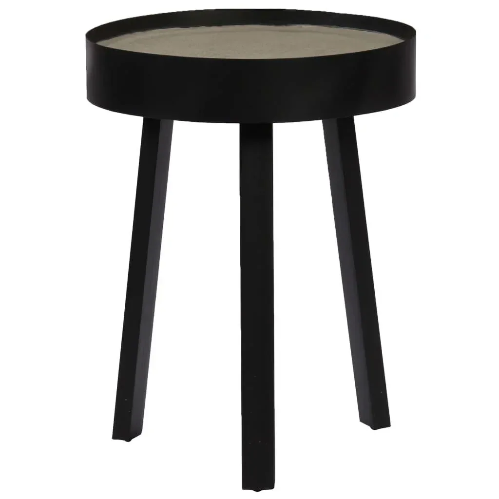 Couchtisch mit Betonplatte 40x55 cm