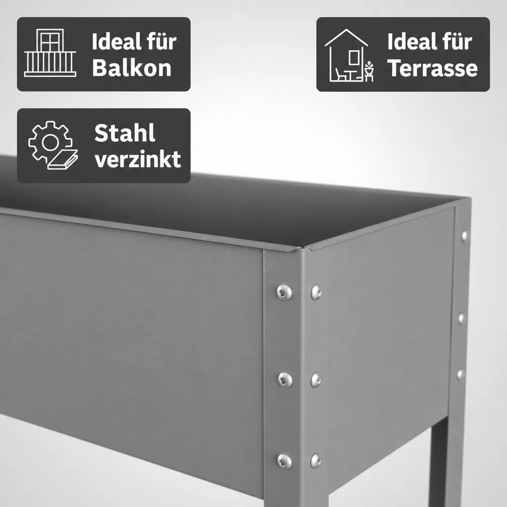 Metallhochbeet "Freising", Größe XL