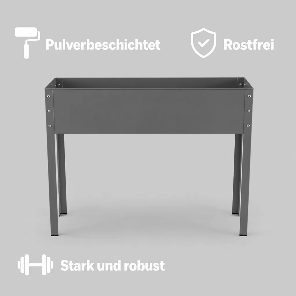 Metallhochbeet "Freising", Größe XL