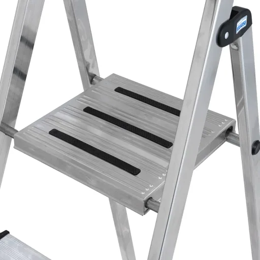 „SAFETY“ STUFEN-STEHLEITER  4 STUFEN