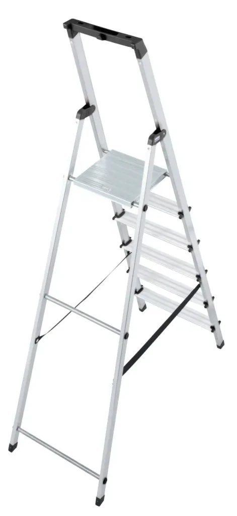 „SOLIDY“ STUFEN-STEHLEITER  5 STUFEN