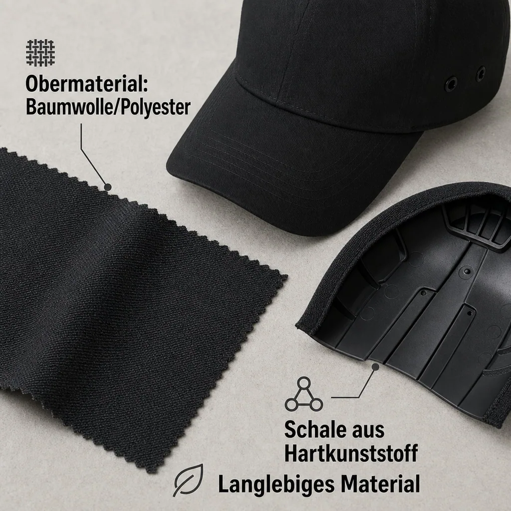 Sicherheitskappe schwarz - Arbeitsschutz