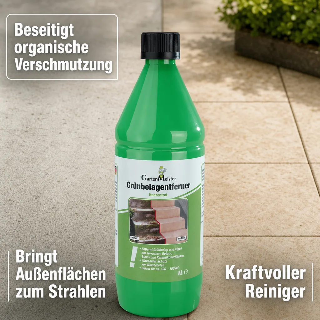 Grünbelagentferner Konzentrat 1 Liter