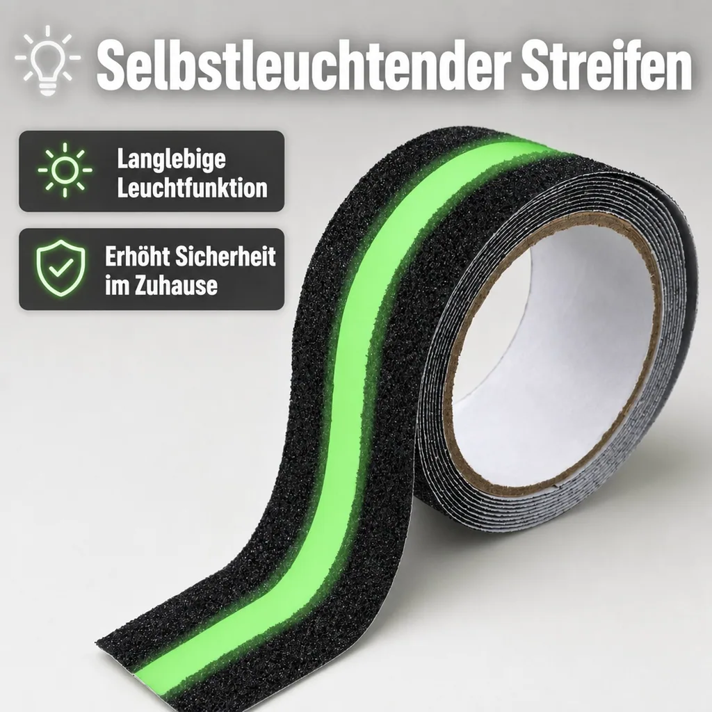 Anti-Rutsch-Leuchtband 2in1, 1 Stück