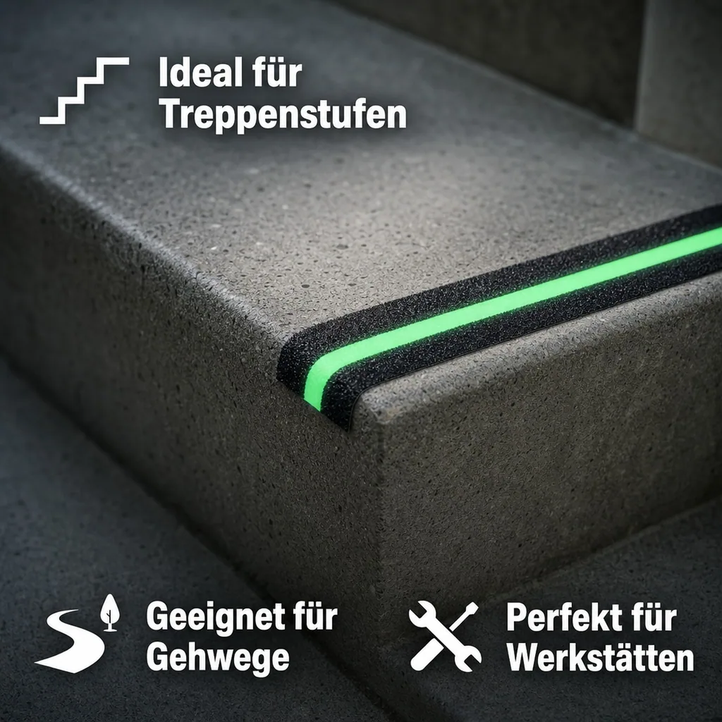 Anti-Rutsch-Leuchtband 2in1, 1 Stück