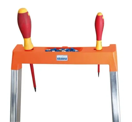 Stufen-Stehleiter mit 2 Stufen plus Plattform