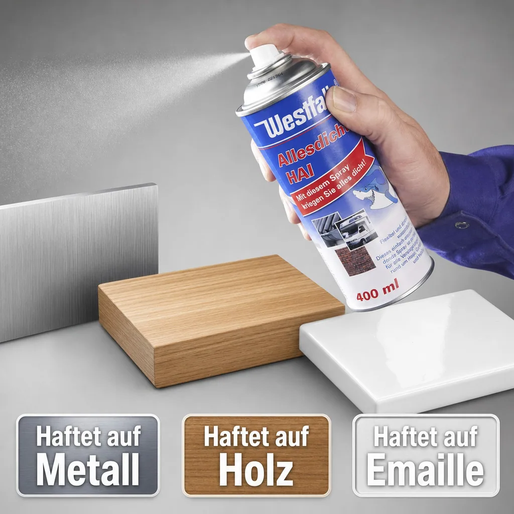 Allesdichter 400 ml Spray, Farbe grau
