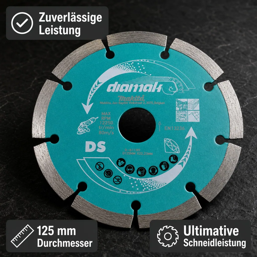 Diamantscheiben DIAMAK 125 mm
