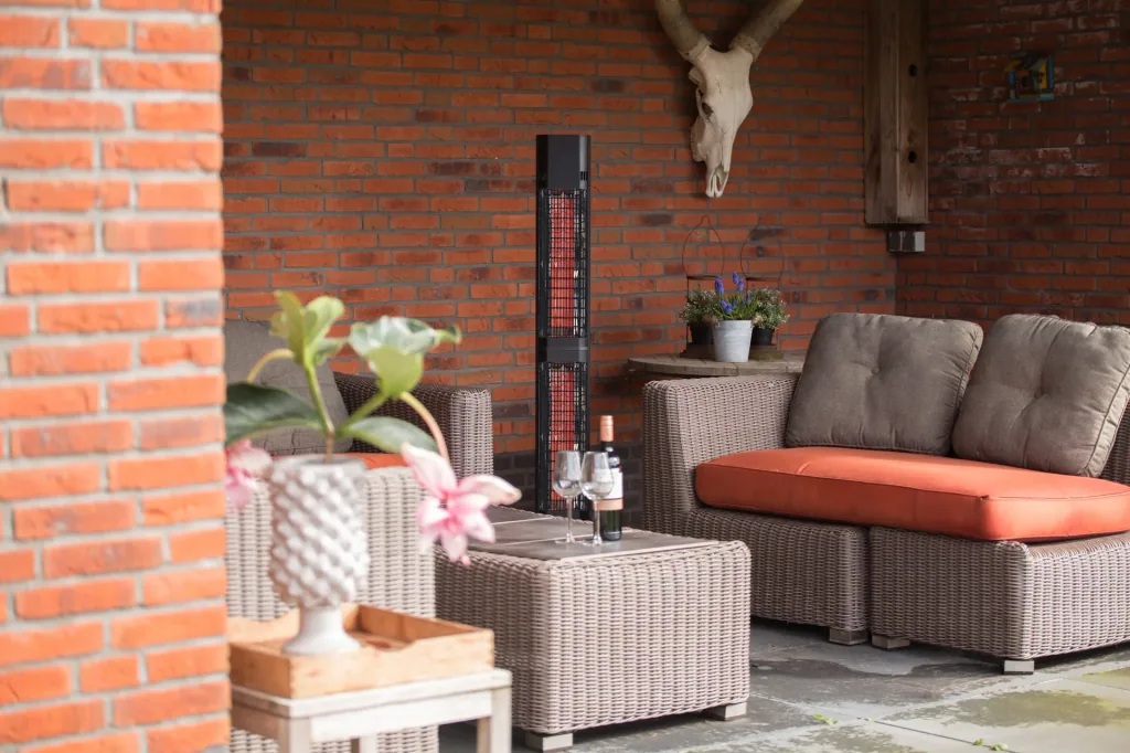 Standheizstrahler Dark Valencia Lounge 3000