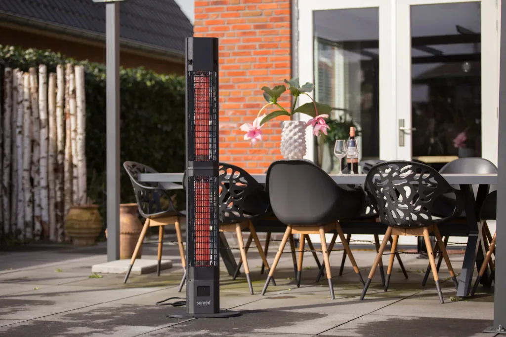 Standheizstrahler Dark Valencia Lounge 3000