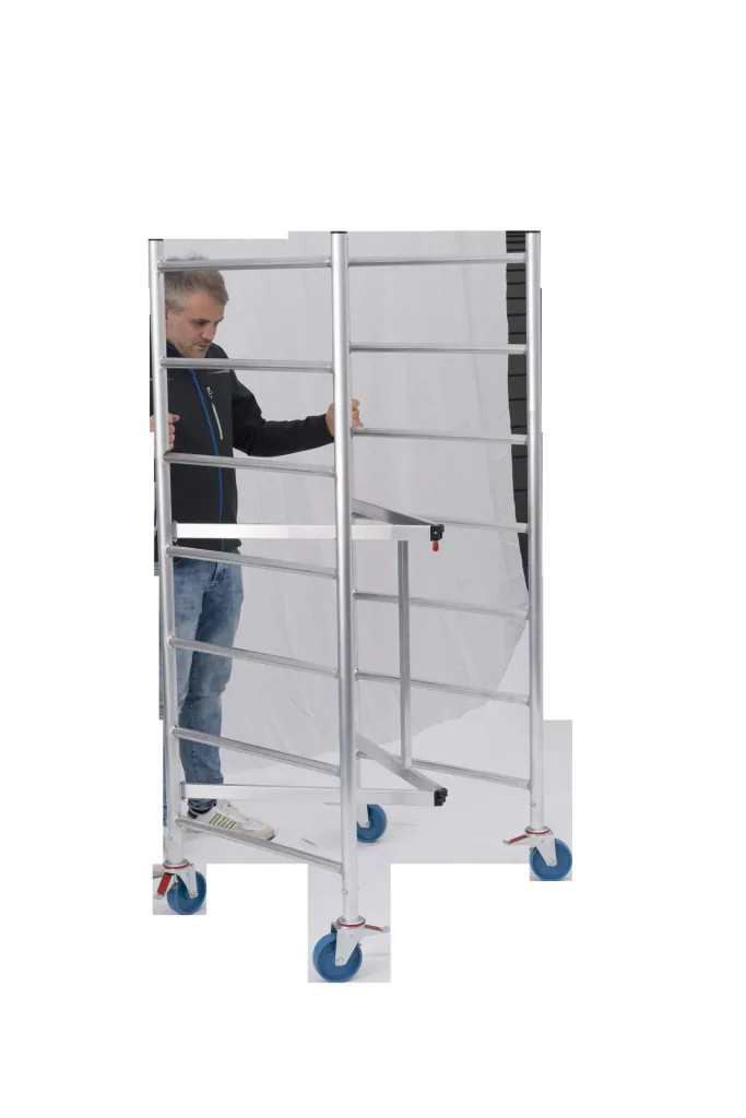 Faltgerüst RollTec, Arbeitshöhe bis 2,90m