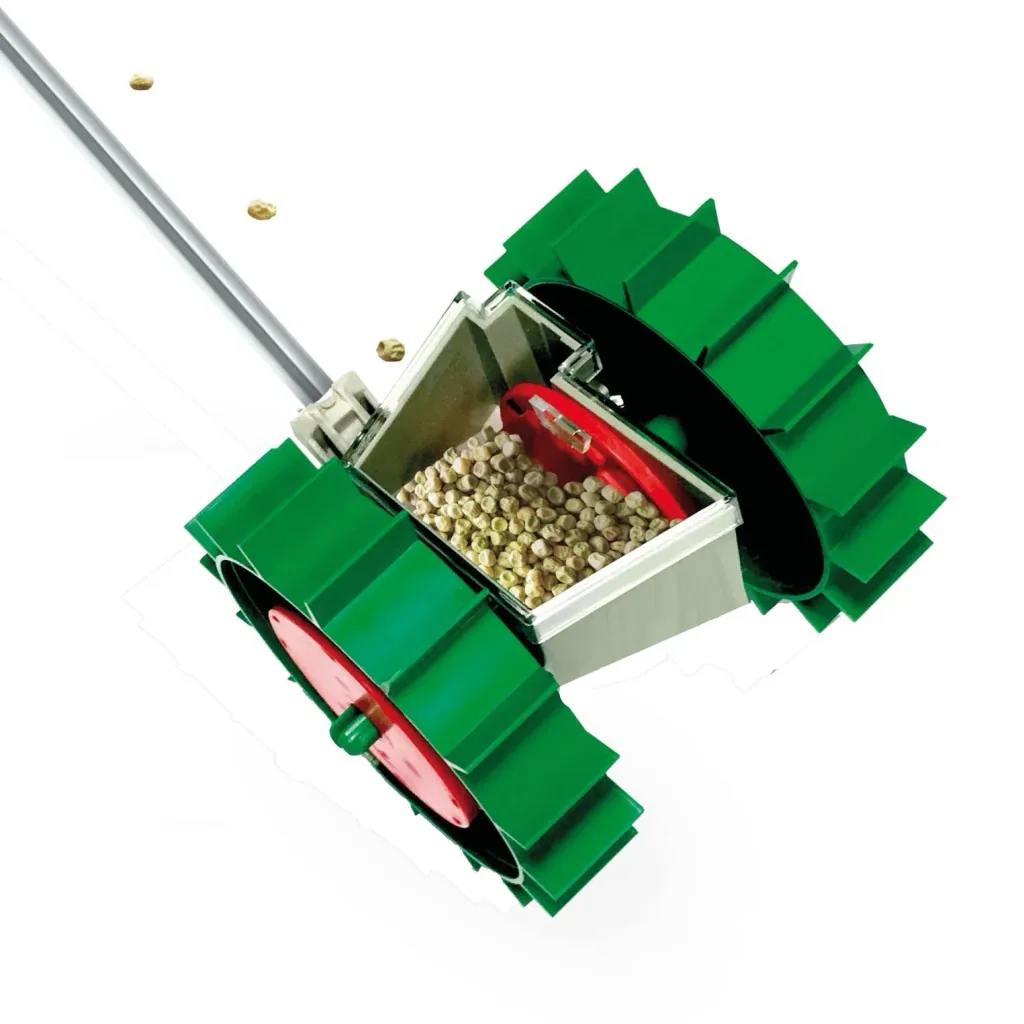 Handsämaschine "Super Seeder" inklusive 6 Saatgutscheiben