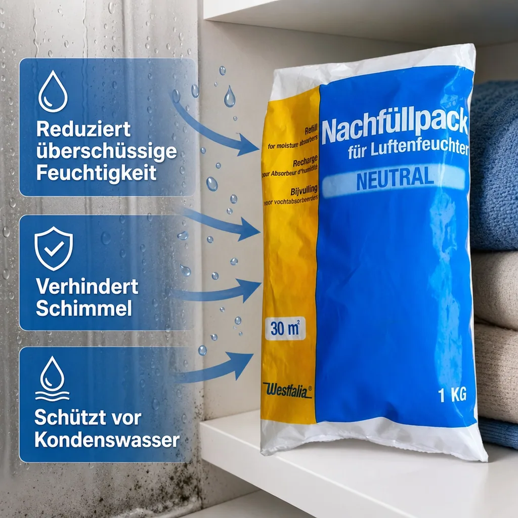 Nachfüllpack für Raumentfeuchter 1 kg