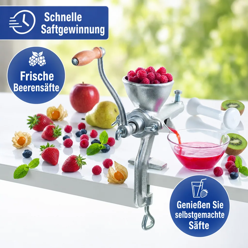 Beeren-Fruchtpresse