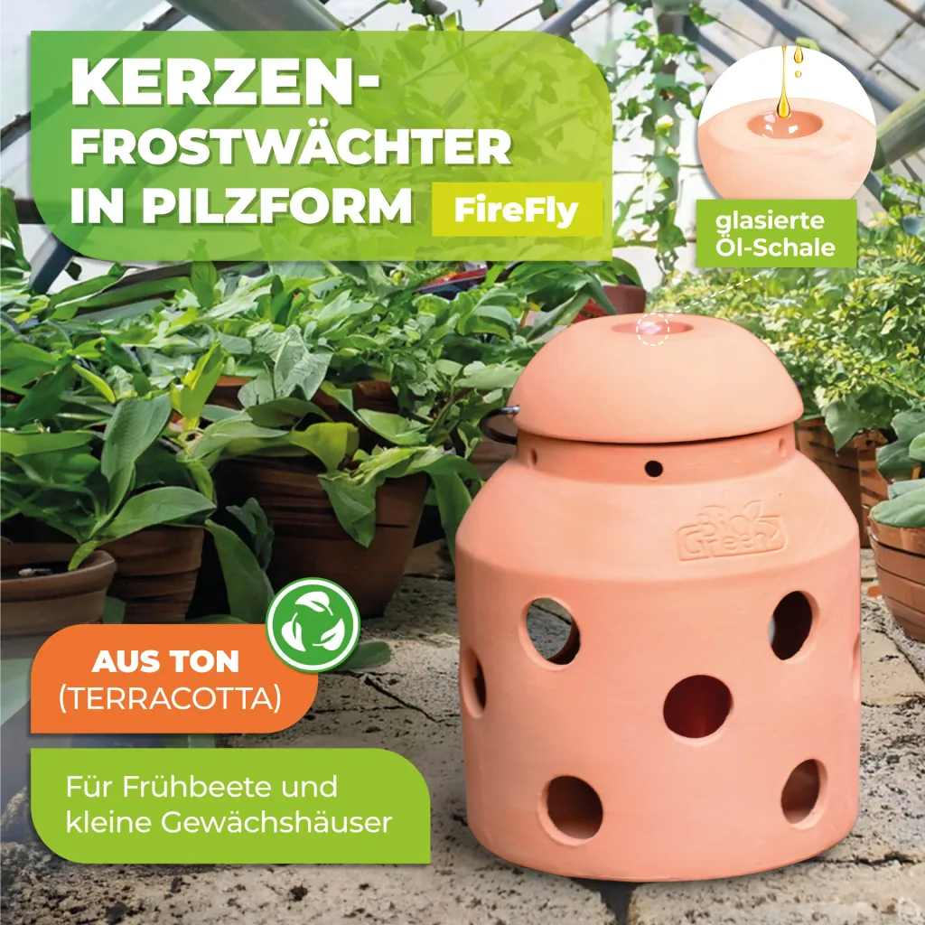 Frostwächter "Firefly" aus Terracotta