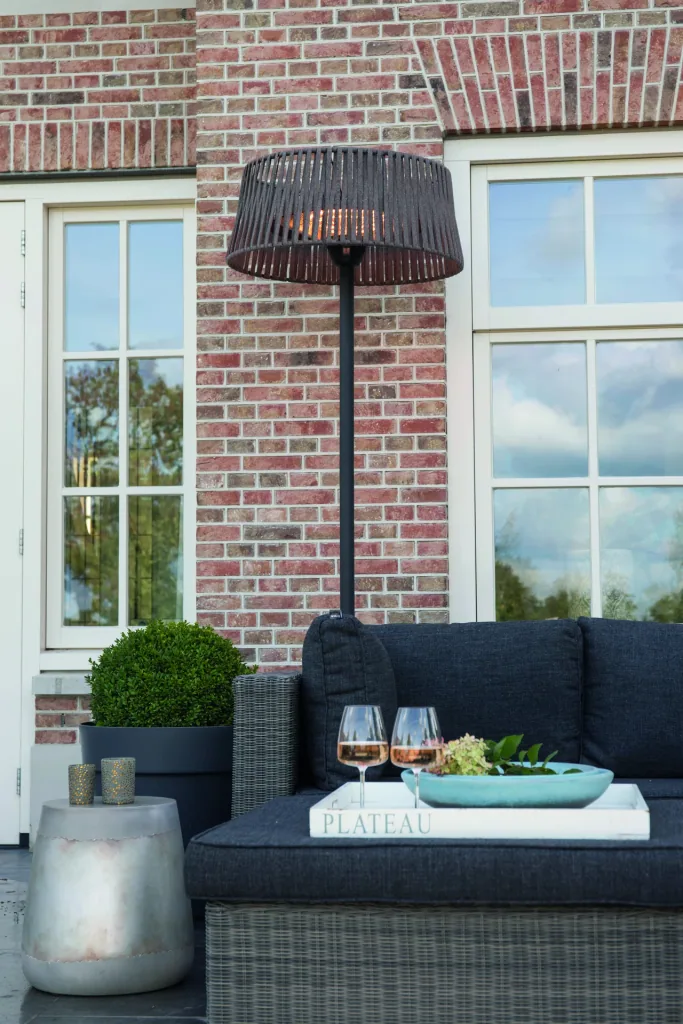Standheizstrahler Artix Corda Bright Standing Brown 2100 Watt