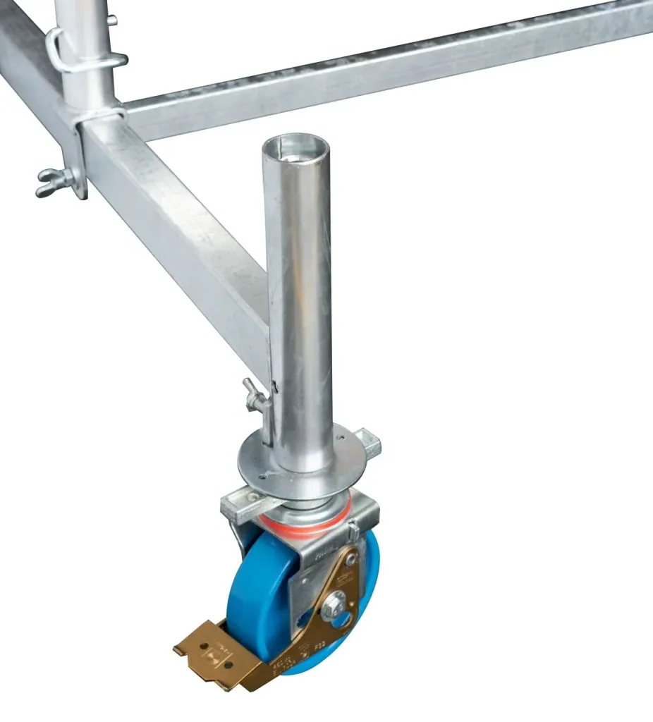ClimTec Fahrrollensatz (4 Stück) 150 mm, höhenverstellbar
