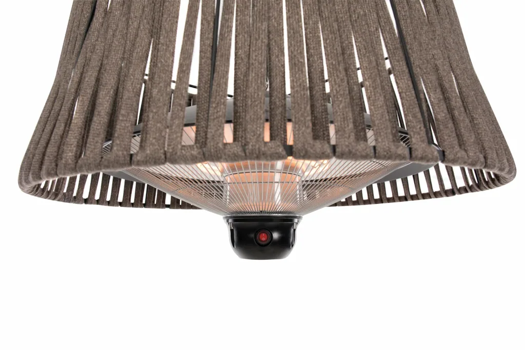 Hängeheizstrahler Artix Corda Bright Hanging Brown 1800 Watt