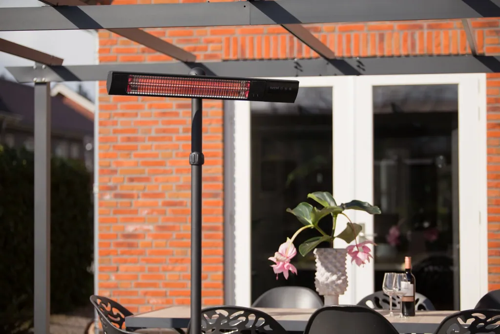 Standheizstrahler Dark Standing Black 2500 Watt