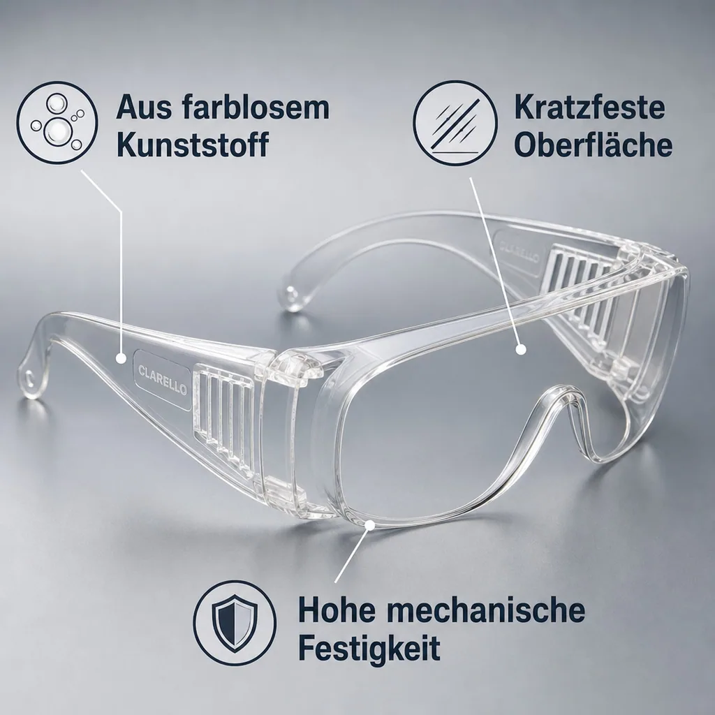 Schutzbrille CLARELLO, farblos