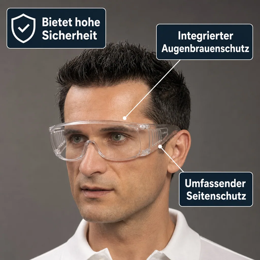 Schutzbrille CLARELLO, farblos