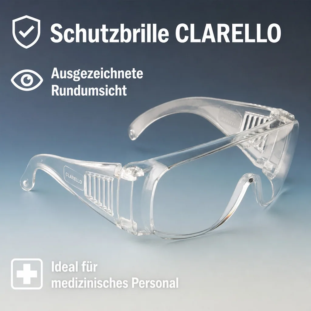 Schutzbrille CLARELLO, farblos