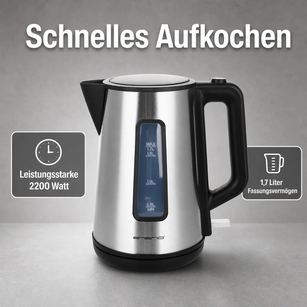 Wasserkocher 1,7 Liter