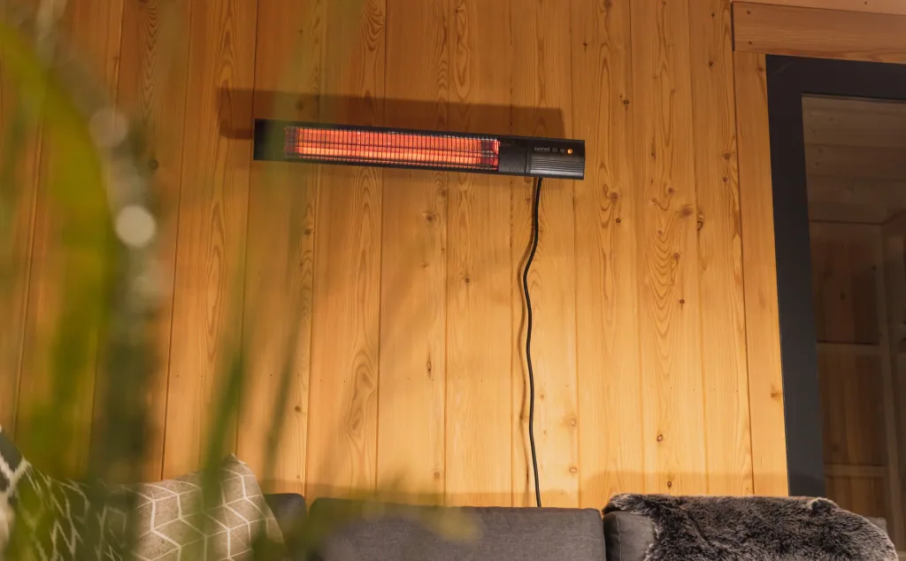 Wandheizstrahler Dark Wall Black 2500 Watt