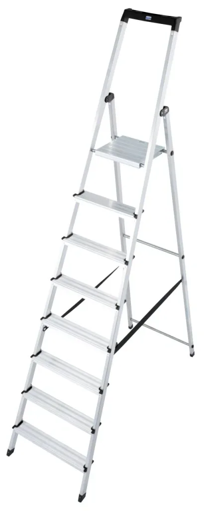 „SOLIDY“ STUFEN-STEHLEITER  8 STUFEN