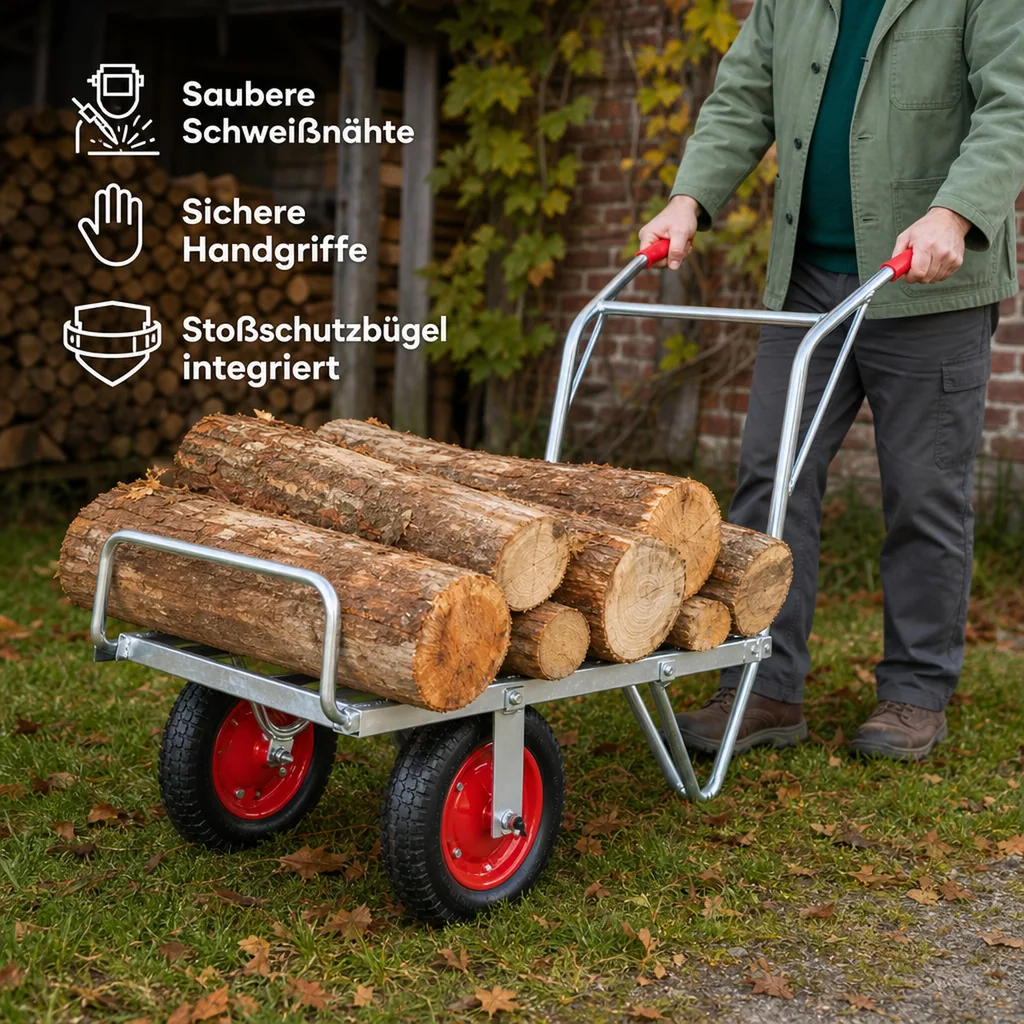 Schweizer Karre aus Alu, 100 kg Tragkraft