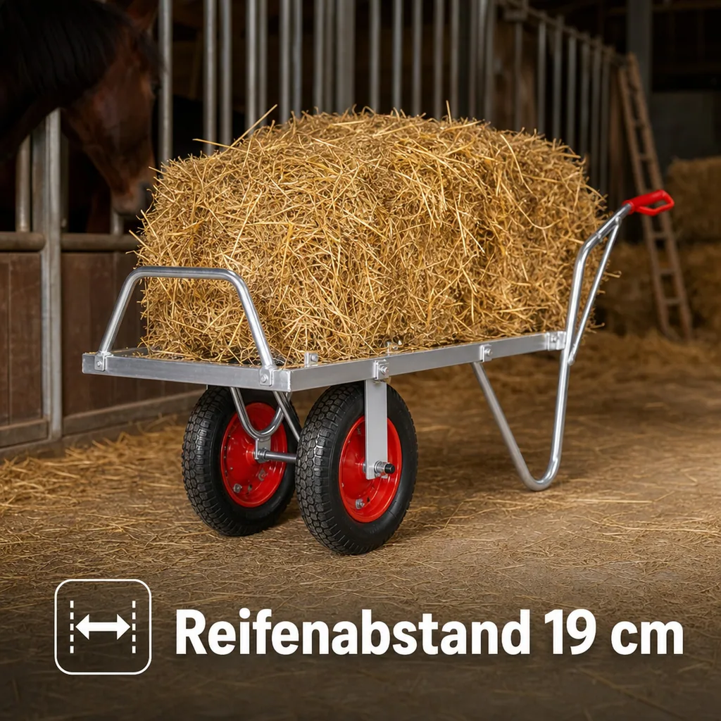 Schweizer Karre aus Alu, 100 kg Tragkraft