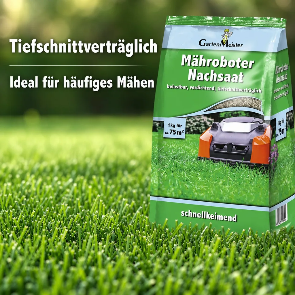 Rasensamen Mähroboter Nachsaat, 1 kg