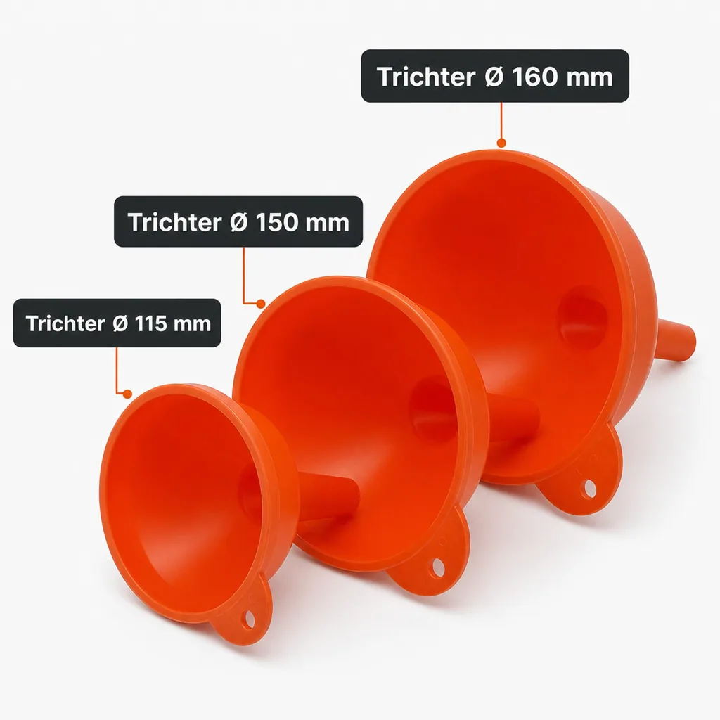 Trichter-Set, 6-teilig
