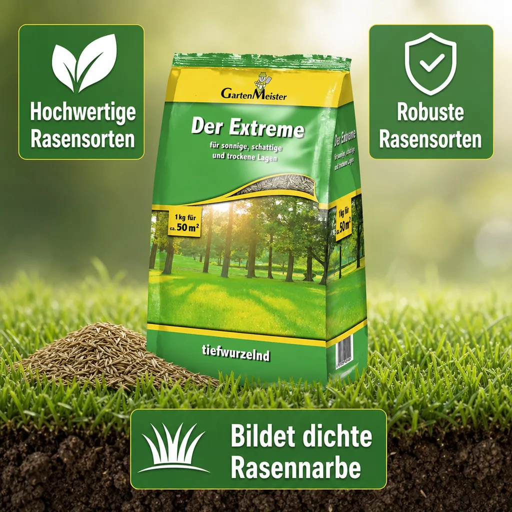 Rasensamen „Der Extreme“, 1 kg