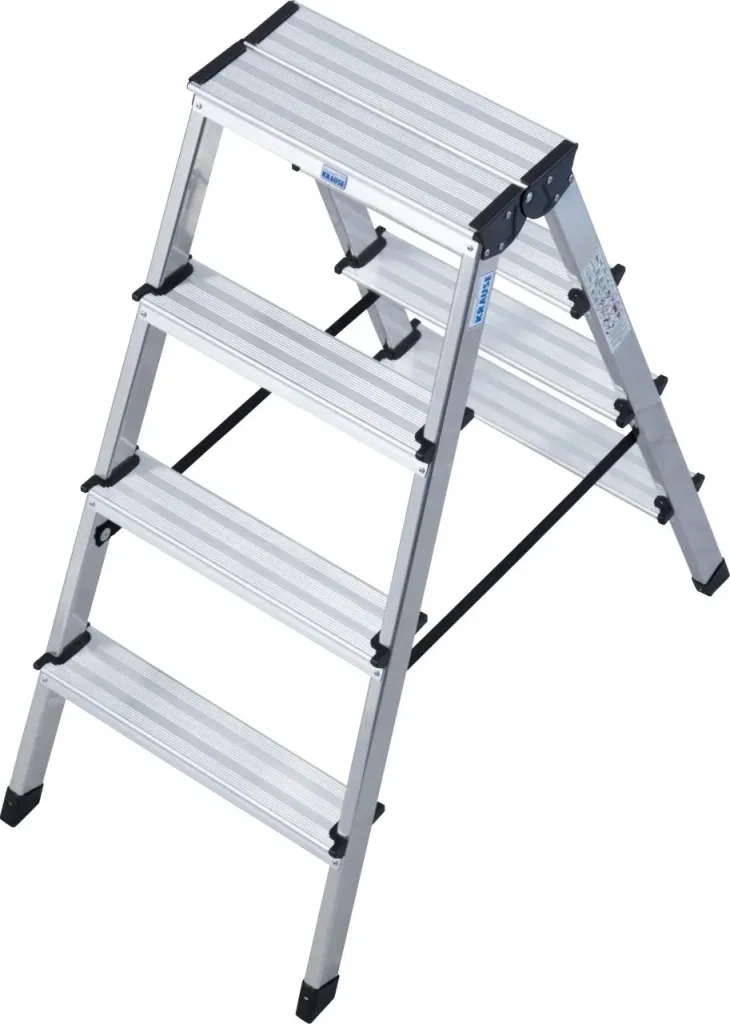 „DOPPLO“ STUFEN-DOPPELLEITER 2x4 STUFEN