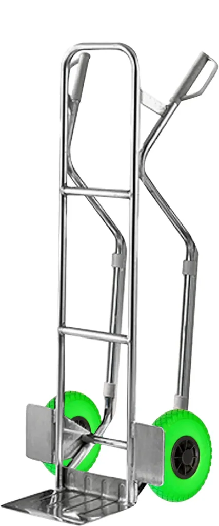 Sackkarrenrad PANNENSICHER - Ø Rad 260 mm, PU geschäumtes Rad, Rollenlager, Felge 75 mm, Achse 20 mm, Tragkraft 100 kg