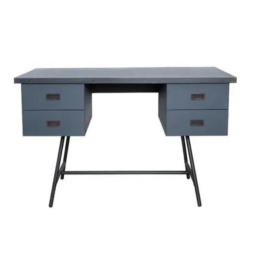 Laurette Schreibtisch L50, Farbe: Gris Souris