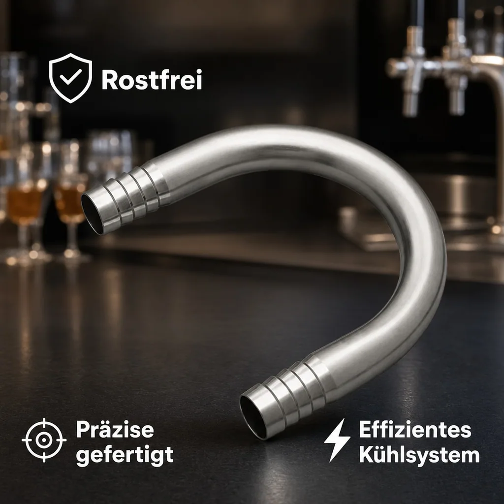 Umkehrbogen für Begleitkühlung , 7mm