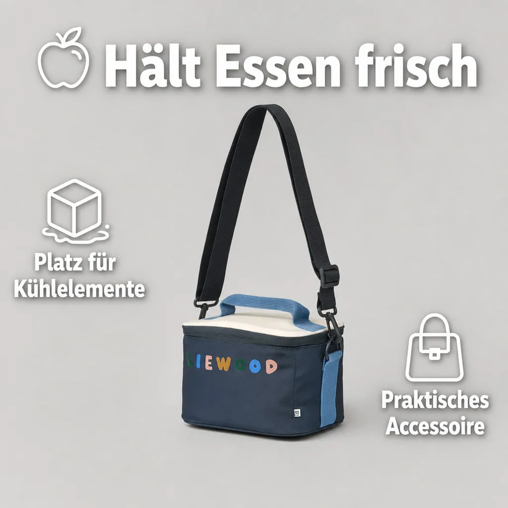Liewood Thermotasche, Lunch Kühltasche - Toby, Farbe: Klassisch marineblau multi mix